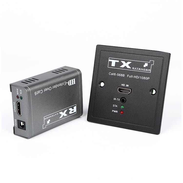 M-HD60B 86 Panel POC IR Cat5e/6 HD Extender