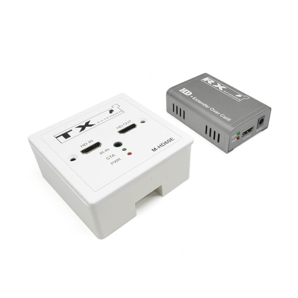 M-HD60E 86 Panel POC IR Loop Output Cat5e/6 HD Extender