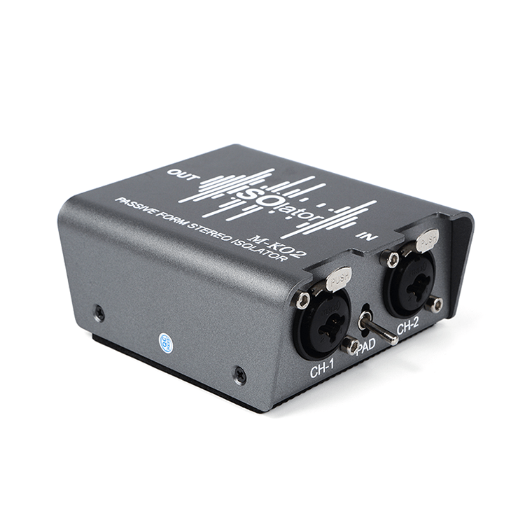 【M-K02】Two-Way Cat5e/6 XLR Audio Isolator