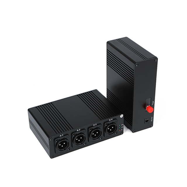 【M-CF04】Digital Four-Channel XLR Audio Fiber Extender