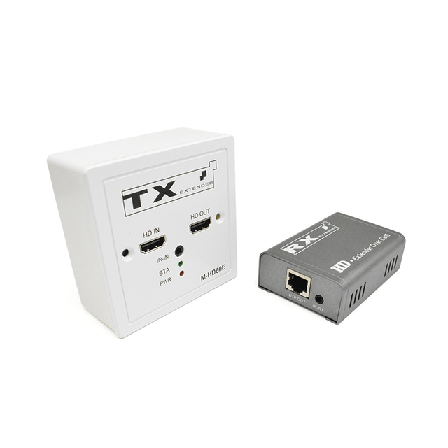 M-HD60E 86 Panel POC IR Loop Output Cat5e/6 HD Extender