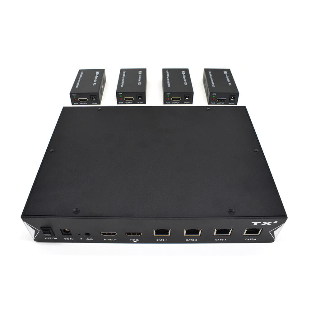 M-HD604 1080P 50M POC IR 4-Channel HD Extender