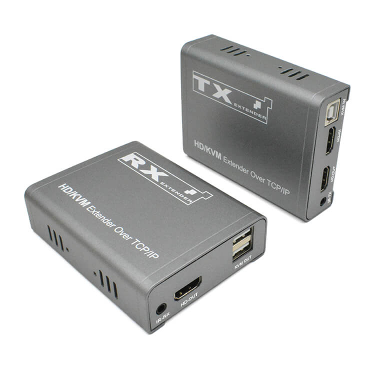 M-HD200U 1080P TCP/IP KVM IR Cat5e/6 HD Extender