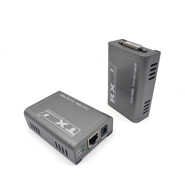 M-DH60 1080P POC HDCP1.2 Cat6 DVI Extender