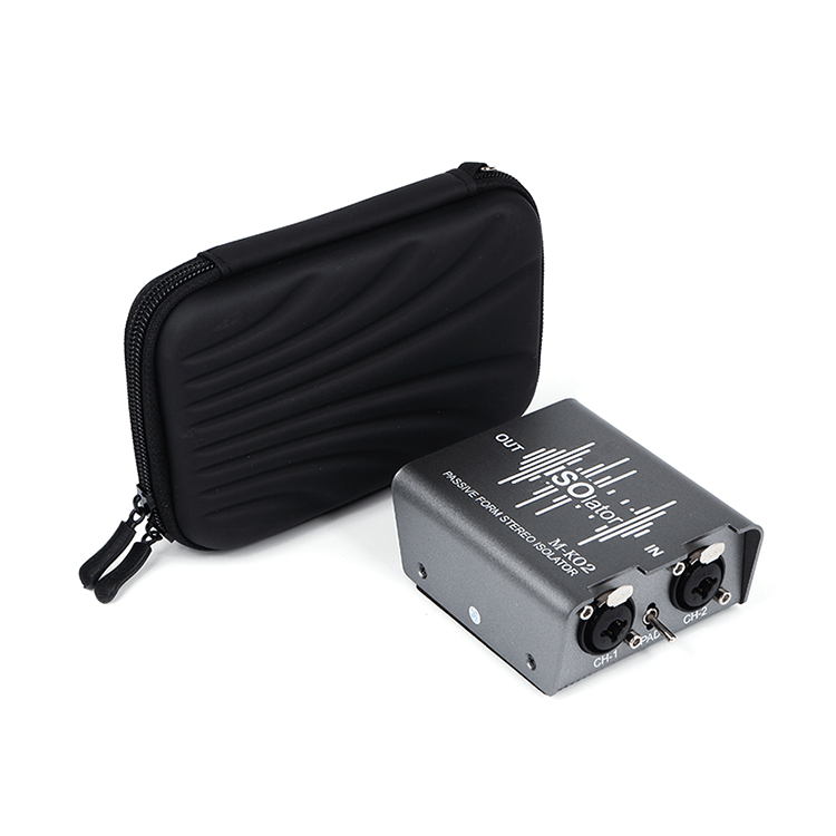 【M-K02】Two-Way Cat5e/6 XLR Audio Isolator
