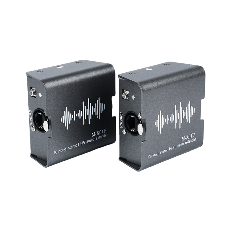 【M-X01P】One-Way Cat5e/6 XLR Audio Extender