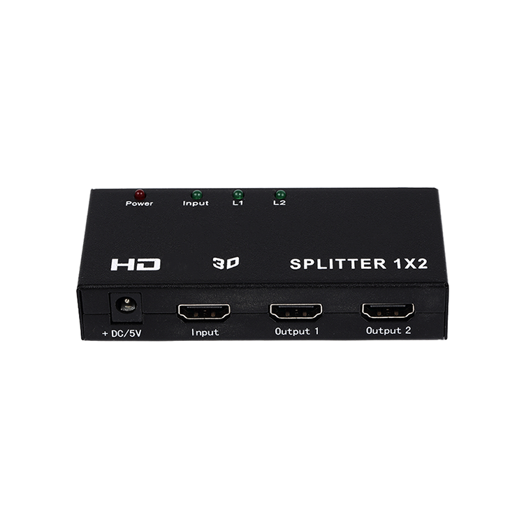 M-HDSP102 فاصل HD كامل ثلاثي الأبعاد متعدد المخرجات 1 &times; 2