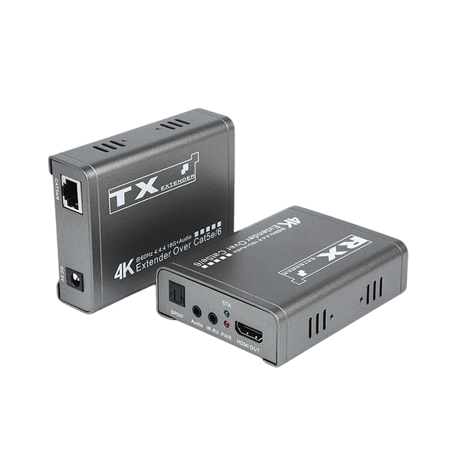 M-HK60 4K Cat5e/6 IR Loop Output Independent Audio HD Extender
