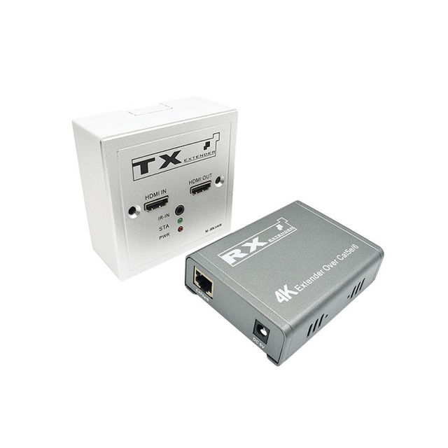 M-HK100B 4K IR ループ出力 Cat5e/6 HD エクステンダー